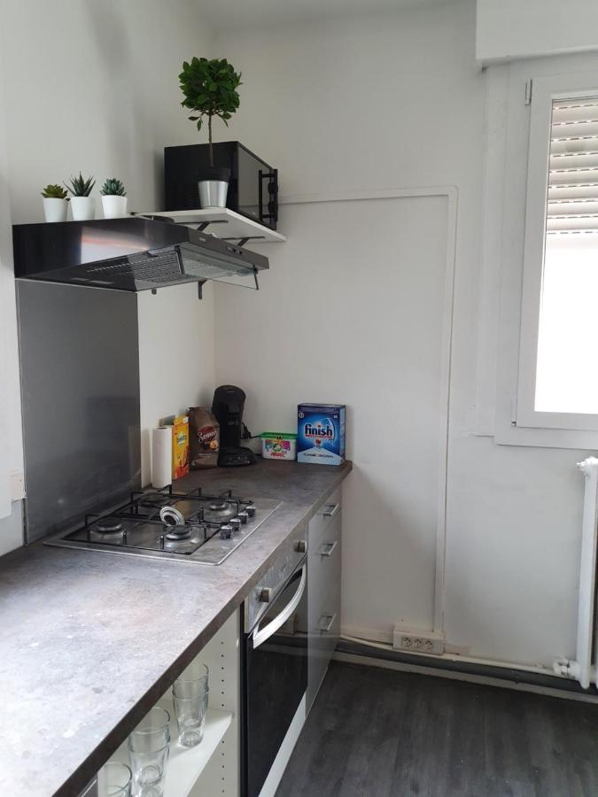 Joli T2- Centre Ville - Parking Gratuit - Wifi Dunkirk Exterior foto